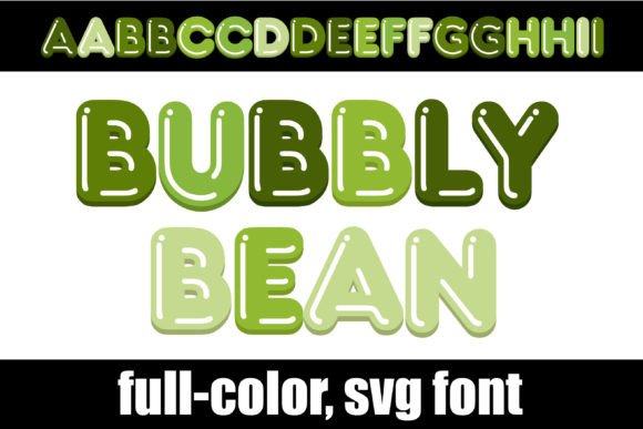 Bubbly Bean: The Playful Font for Festive Designs