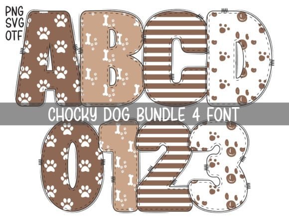 Chocky Dog: The Playful Display Font for Dog-Loving Projects