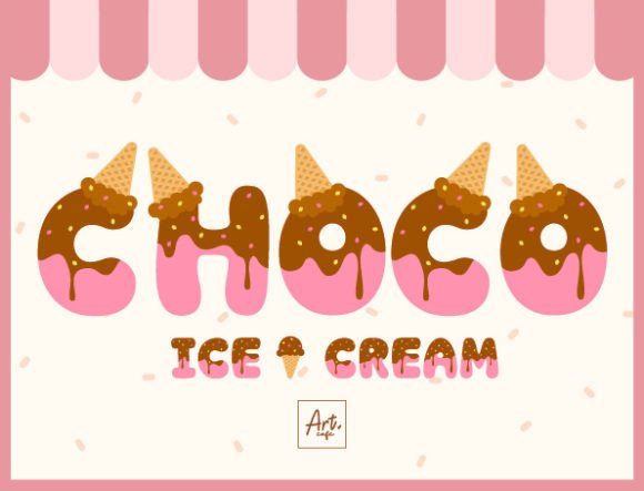 Chocolate Ice Cream: A Sweet Treat for Your Design Toolkit