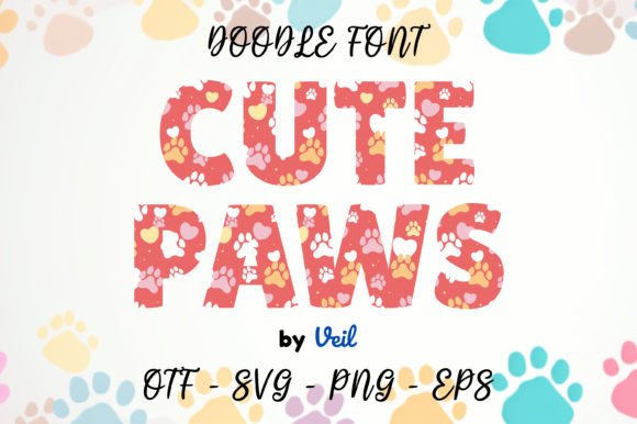Cute Paw: The Playful Font for Modern Creative Brands