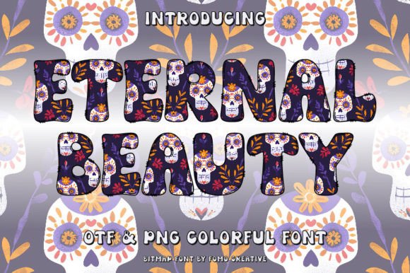 Eternal Beauty: The Color Font for Modern Design
