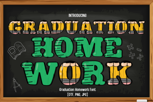 Graduation Homework: A Color Font for Creative Education