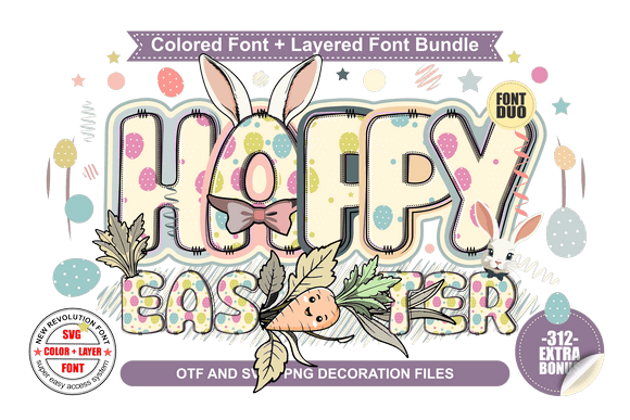 Happy Easter Bundle: Your Creative Toolkit for Spring