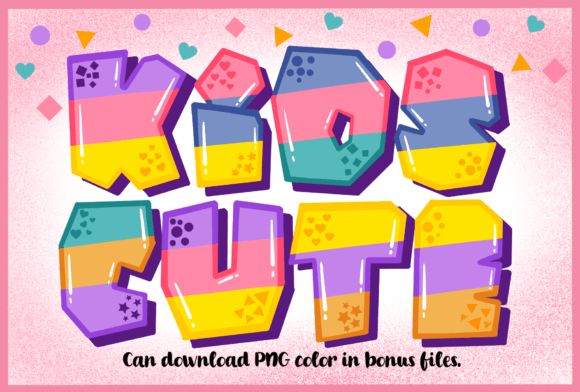 Kids Cute: A Playful Font for Cheerful Designs
