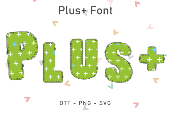 Plus: A Hand-Drawn Typeface for Authentic Creative Projects