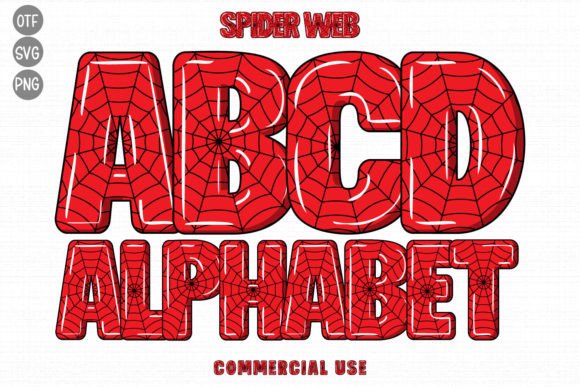 Spider Web Font: Weaving Texture into Your Designs