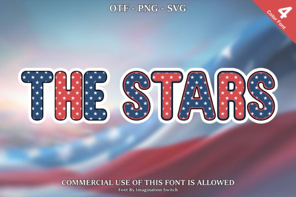 The Stars: A Creative Font for Unique Branding and Design