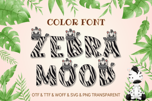 Zebra Mood: A Safari of Style in Every Letter